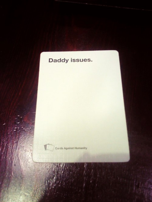 shinobi93:magpieandwhale:alichay:I played Cards Against Humanity last night and I present: Henry VTR
