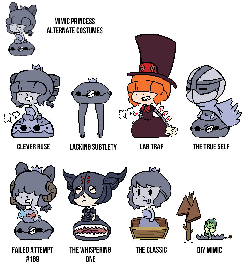 Eversor's Art Blog — Honestly, The Mimic Princess is the most...