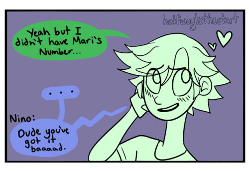 halfwaytothestart: WRONG NUMBER :Day 24 @miraculousfluffmonth Bonus: Of course she’ll tell Mari everything 