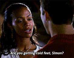 blackgirlwhiteboylove:  Zoe Saldana and Ashton Kutcher in Guess Who.