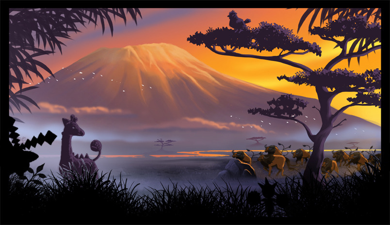 alternativepokemonart:  Artist Pictures of the Safari Zone by request. 