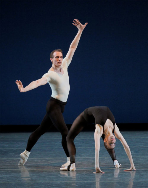 balletwarrior:  New York City Ballet dancers in Balanchine’s Stravinsky Violin Concerto Photos