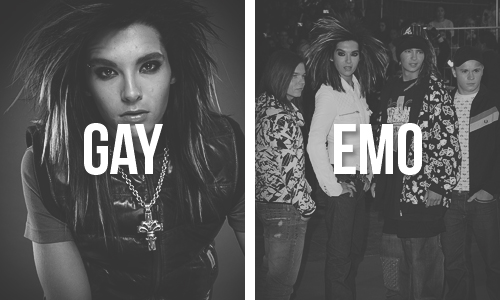#those Tokio Hotel things: Judgments Gay: This is such a common judgment when you see a guy wearing 
