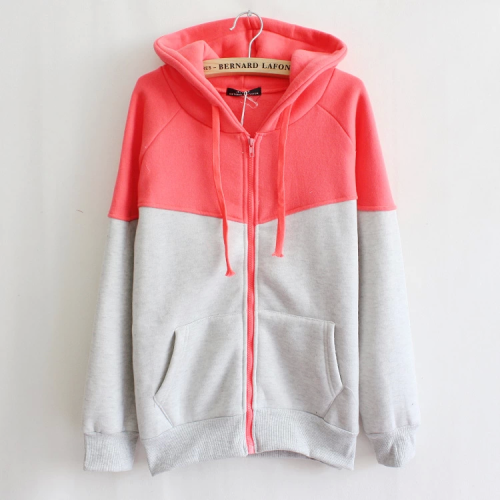 okaywowcool:  color blocked hoodie - $29.70 use the code “okaywowcool” for 10% off your 