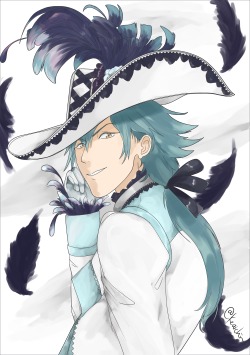 keaichin:  me TOO! *o* men! gothic Aoba is something really BIG, is so __(:3 marvelous  