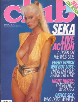 ilovethe80sladies:Seka - Club July 1987