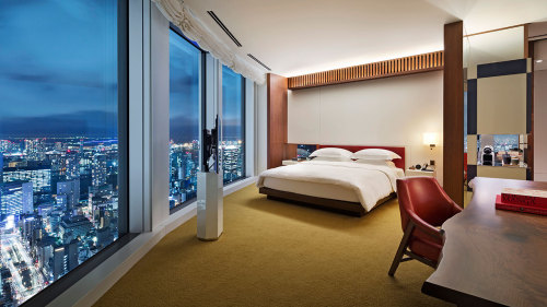 {Continuing with the guest spaces in the Andaz Hotel in Tokyo by Tony Chi  with Japanese firm, Simpl