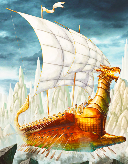 goldenfleeces:  Argo II from HoH indonesian cover 