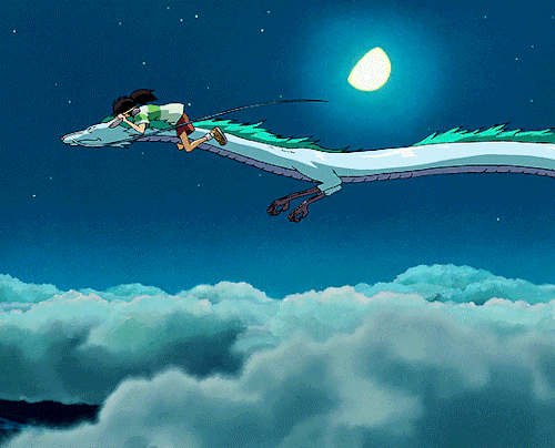 titlecard: STUDIO GHIBLI + MOON When Marnie was There (2014)Princess Mononoke (1997)Ponyo on the Cli