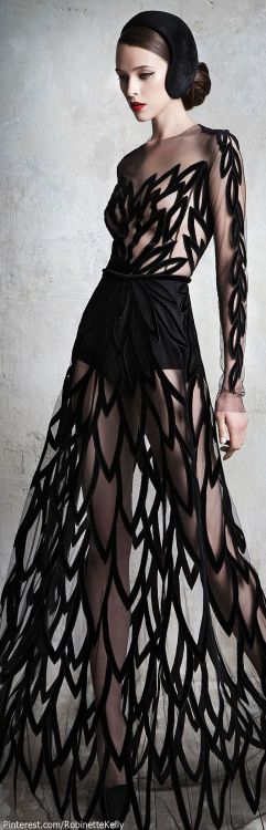 stereoculturesociety: CultureCOUTURE: Abstract Art - Haute Couture 1.Xu Ming I China Fashion week 20