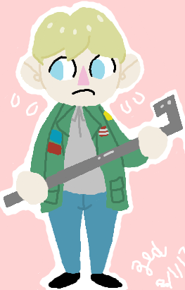 goody-goody-gunshots: I wanted to try drawing with MS Paint, and it was really fun!
