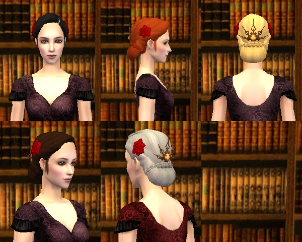 Meduza's place — Two hairstyles for female vampires