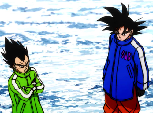 demigodxtonio:They gave Goku and Vegeta some drip in the upcoming “Dragon Ball Super: Broly" mo