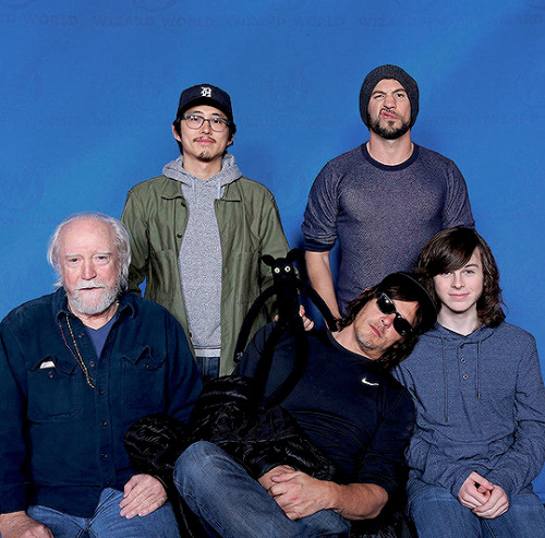 reedusmcbridedaily:  TWD Cast at Wizard World Con New Orleans 2016 