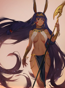 nijigenlewd: Nitocris by artist sola7764