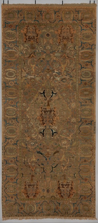 The Czartoryski Carpet, Islamic ArtMedium: Cotton (warp), silk (weft and pile), metal wrapped thread