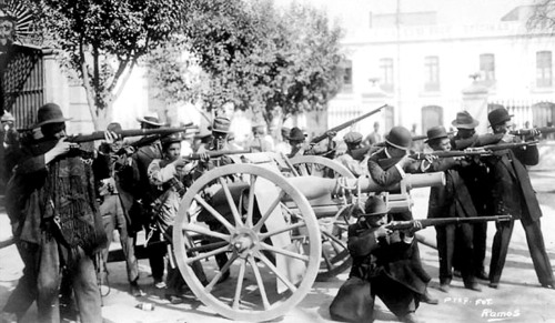 A short war with Mexico &mdash; The Battle of Ambos Nogales, 1918In 1918 tensions along the Unit