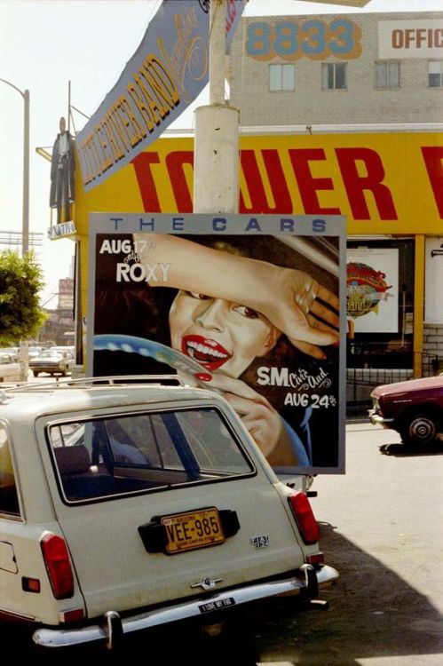 historic-la:Tower Records on the Sunset Strip, 1979
