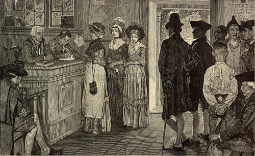 Women Voting at the Polls in New Jersey, 1800 Believe it or not, the first American women voters liv