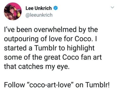 ramenuzumaki:Director of Coco logged on Tumblr? That’s amazing!