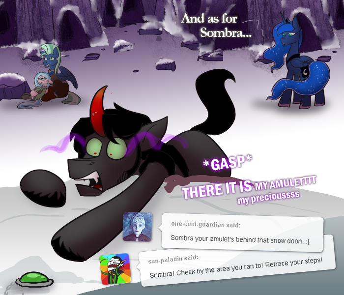 ask-king-sombra:  WHY DOES THIS KEEP HAPPENING TO ME  XD!