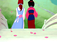 fandomsandfeminism:  simonbaz:  Disney Femslash AU: “How bout a girl who’s got
