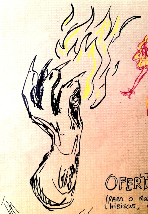 My Drawingsss Today In A Restaurant: