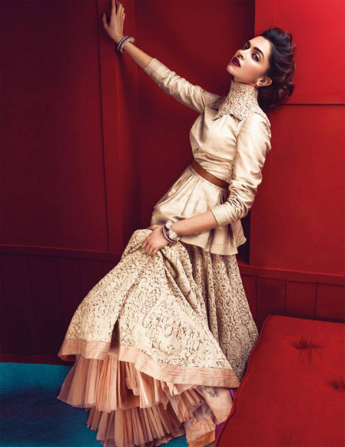 gulposh: Deepika Padukone for Vogue India