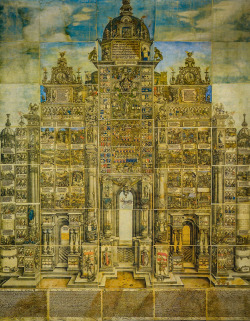 1910-again:  Albrecht Dürer, Die Ehrenpforte Kaiser Maximilians I 1559 
