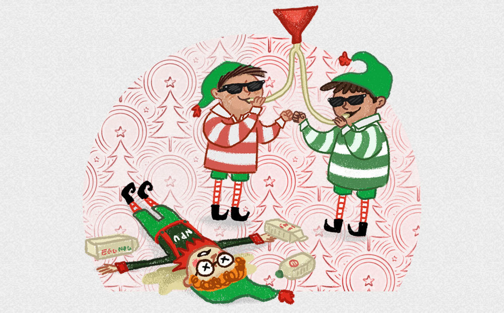 The Most Common Ways for Elves to Die
The good news is “elf-on-the-shelf” trophy killing seems to be way down this season.