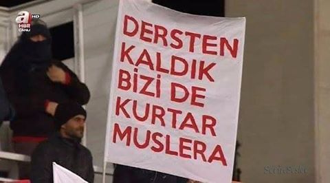 DERSTEN
KALDIK
BİZİ...