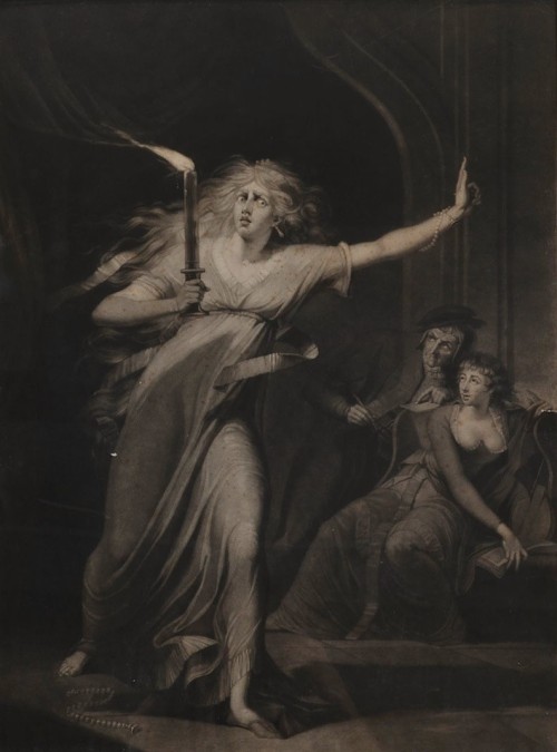 Lady Macbeth, c.1780 ~ Mezzotint by John Raphael Smith after the painting by Henry Fuseli&hellip;