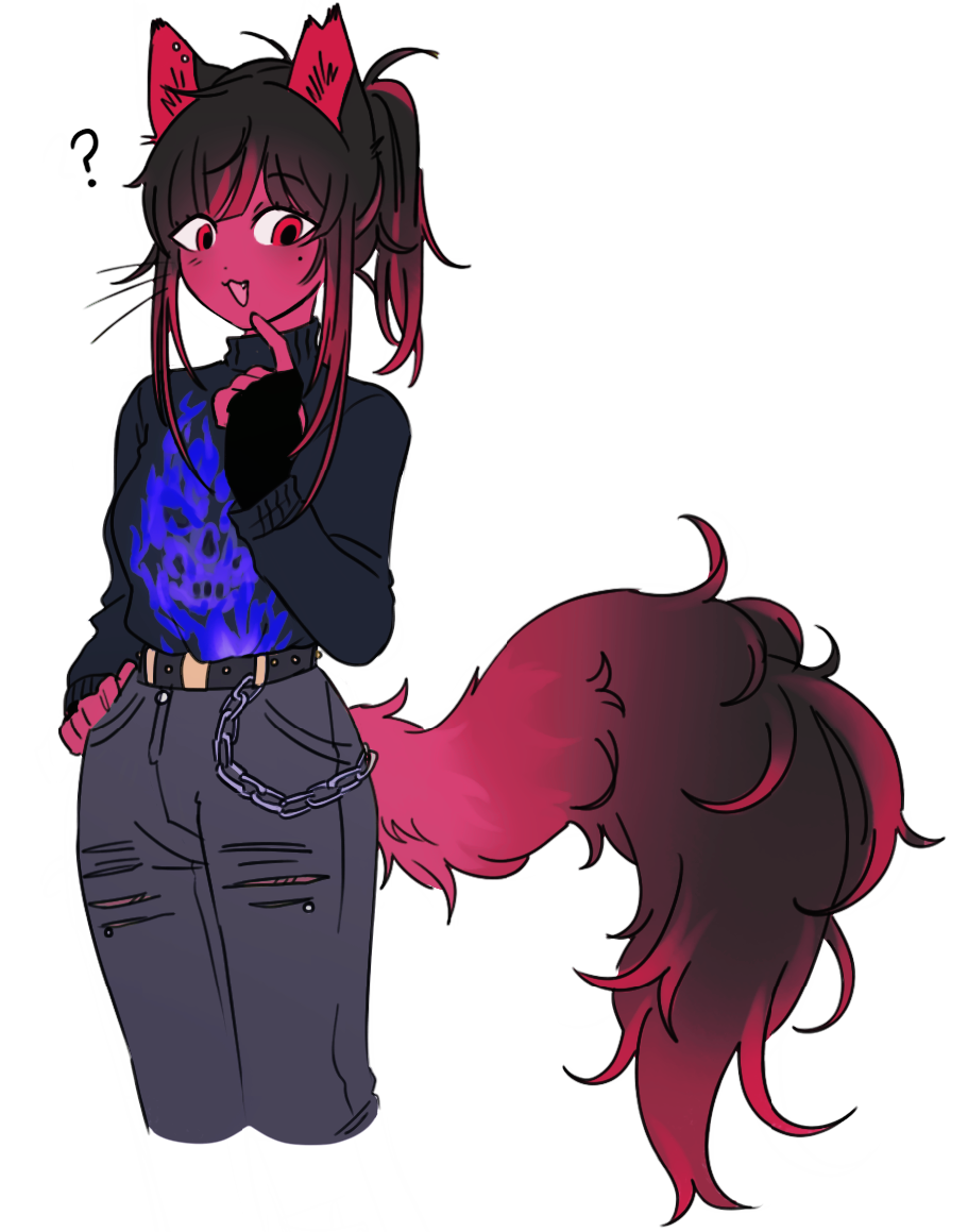 serafelis:it’s impossible to finish anything so have these old pics of my ocs