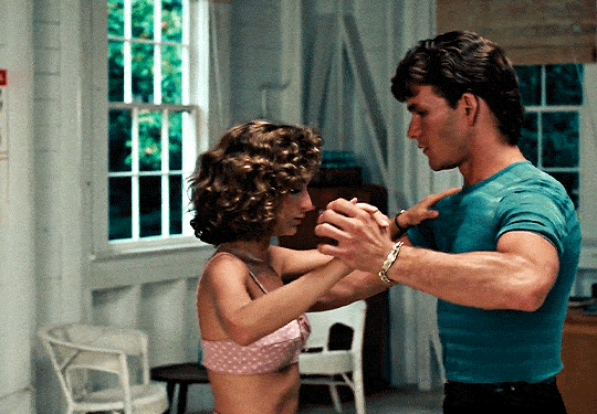 redbelles:  Dirty Dancing (1987) dir. Emile Ardolino  “I can’t even do the merengue.”