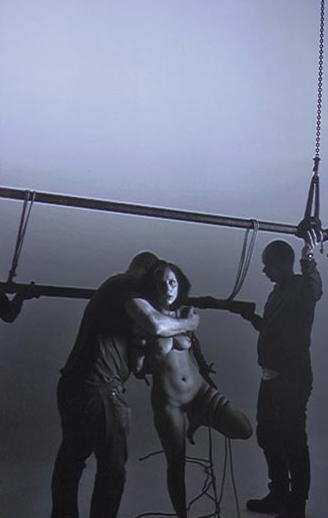 gagaroyale:  Stills from the video portrait “Flying” by Robert Wilson.  Robert