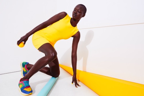 continentcreative: Aluad Deng Anei  for Bon Bon Magazine by Javier Lovera