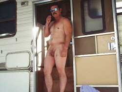 dadchaser63:  …with Dad on a weekend camp trip…staying naked the whole weekend… 