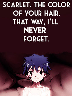fulllbusters:  “It was the color of your hair.”  