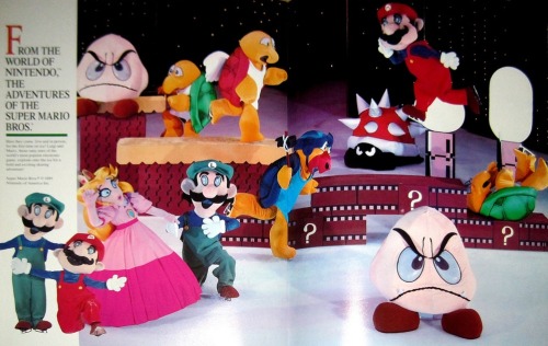 sixthrock: suppermariobroth: Print ad for the Mario Ice Capades. there are videos of this show out t