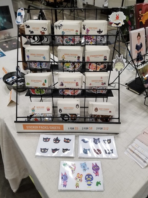 My booth setup from my convention a few weeks ago!!