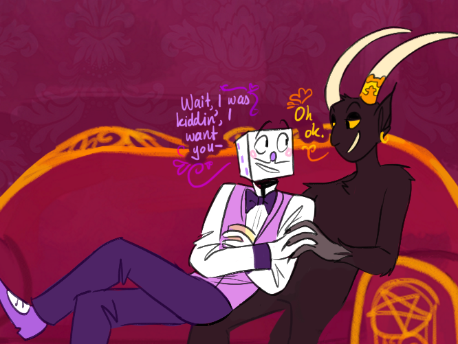 starleska! — giisliisks: Another fan Art of King Dice and the