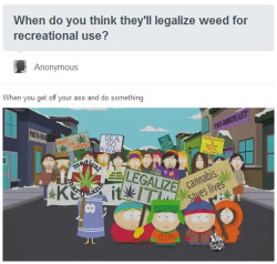 weedporndaily:  Requested via ask. And I get this question so often, it really ought to be spread around. Niggas love to preach legalization, but don’t do a damned thing about it. Teach your friends, family, even strangers about the benefits of bud.