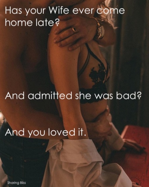 nawtywifey: mynottieside: Not lately…. But I do love it when she does! MrN. Oh I may be guilt