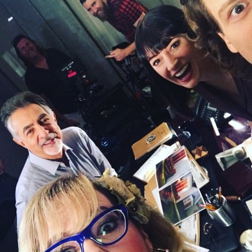 criminalmindsfeed: Kirsten Vangsness‏@Vangsness: REALLY thankful for this gig with these folks @