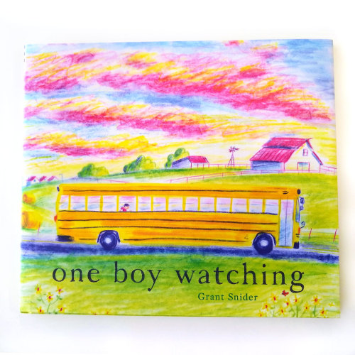 incidentalcomics: I’m excited to reveal the cover of my new picture book, ONE BOY WATCHING! It’s the