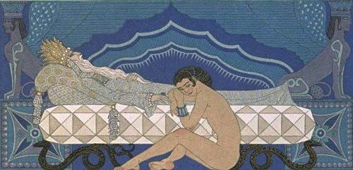 Illustrations From Marcel Schwobs Vie Imaginaires By Georges Barbier (1929)