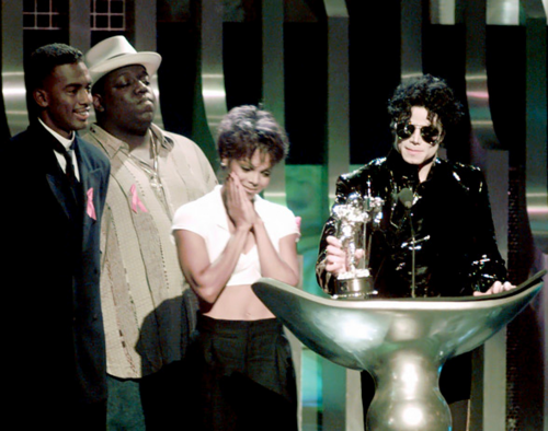 90shiphopraprnb:  Biggie Smalls, Janet Jackson & Michael Jackson 