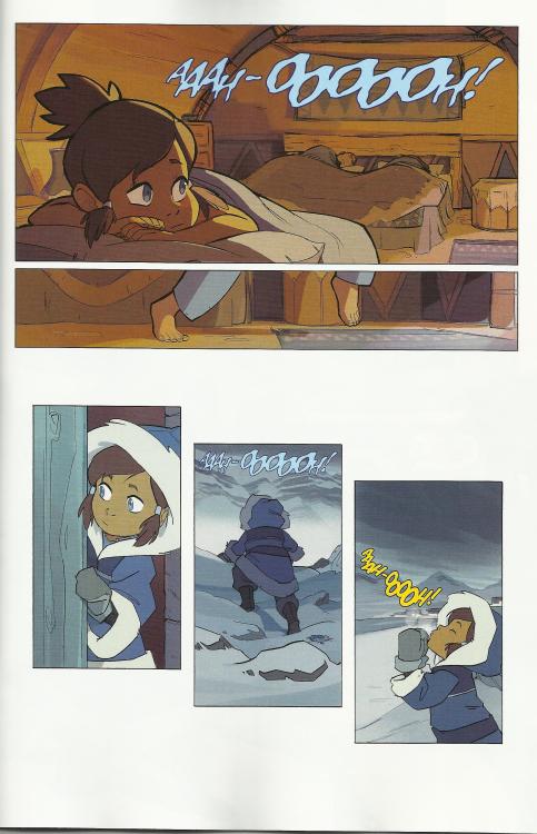 thewillowtree3: sugarssaur:   norstrus:  Free comic book day 2016 The Legend of korra: “Friends for Life”  Too precious to not be reblogged   Bebbies. <33 I think even more precious than Korra and Naga befriending each other- is seeing Korra grow