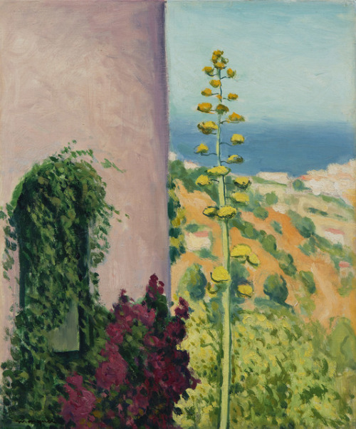 Albert Marquet Aloes fleuri, 1944 Oil on canvas