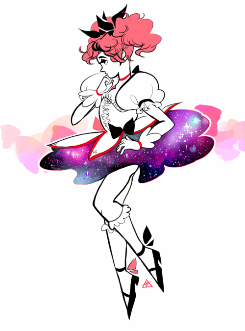 vickisigh:  Magical girls, here to defend the galaxy! (✿◠‿◠) Prints! 